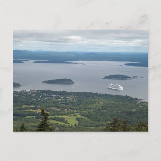 Entdecker des Meeres in Acadia Nationalpark Postkarte (Vorderseite)