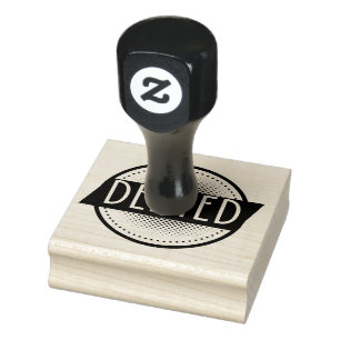 ENTDECKT GUMMISTEMPEL