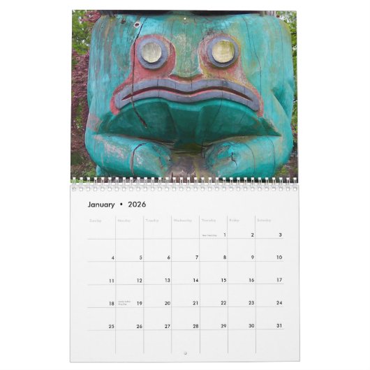 Entdeckte Schätze Kalender (Jan 2026)