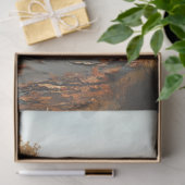 Entdeckte Vintage LKW-Pumpkins Fallszene Seidenpapier (Geschenk)