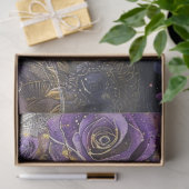 Entdeckter Lila Frauentag der Toten Tradition Seidenpapier (Geschenk)