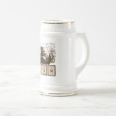 Entdeckter Spaß der Chemie Affe Bierglas (VorderseiteRechts)