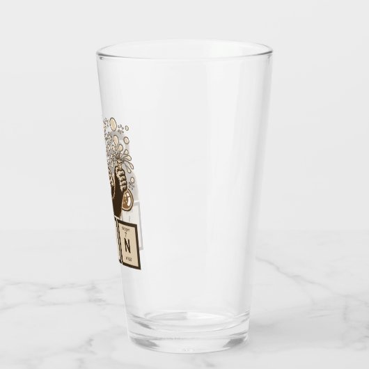 Entdeckter Spaß der Chemie Affe Glas (Links)