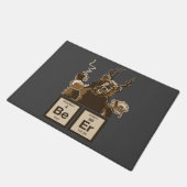 Entdecktes Bier der Chemie Bär Fußmatte (Schrägansicht)