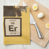 Entdecktes Bier der Chemie Bär Küchentuch (Viertel Falte)