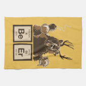 Entdecktes Bier der Chemie Bär Küchentuch (Horizontal)