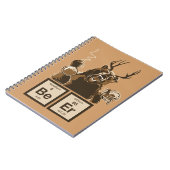 Entdecktes Bier der Chemie Bär Notizblock (Linke Seite)