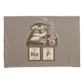 Entdecktes Nickerchen der Chemie Sloth Kissenbezug (Vorderseite-Rechts)