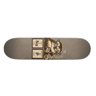Entdecktes Nickerchen der Chemie Sloth Skateboard