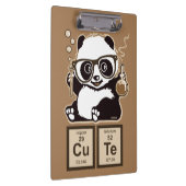 Entdecktes niedliches der Chemie Panda Klemmbrett (Rechts)