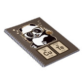 Entdecktes niedliches der Chemie Panda Notizblock (Rechte Seite)