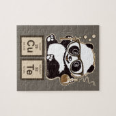 Entdecktes niedliches der Chemie Panda Puzzle (Horizontal)