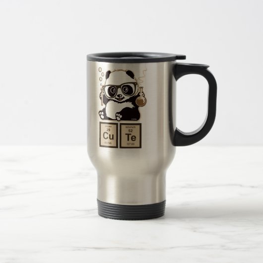 Entdecktes niedliches der Chemie Panda Reisebecher (Rechts)