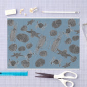Entdecktes Tissue-Papier für Sea Life Seidenpapier (Handwerk)