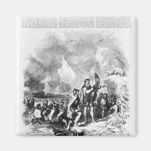 Entdeckung Amerikas durch John und Sebastian Magnet (Vorne)