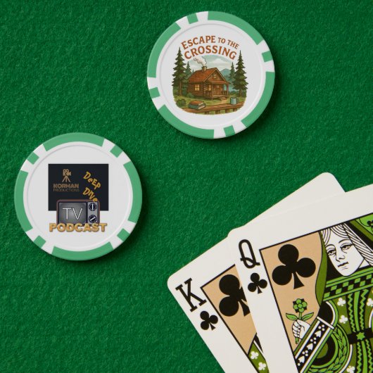 ENTDECKUNG DER CROSSING Maggie Sullivan Gemütliche Pokerchips (Pokertisch (doppelt))