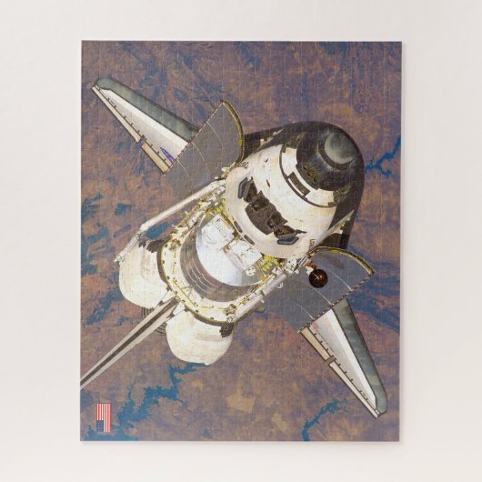 ENTDECKUNG DES US-RAUMSCHALTES (16 x 20 Zoll) Puzzle (Vertikal)