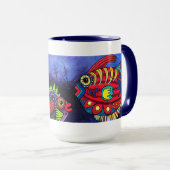 "Entdeckung des Wracks des leuchtenden Juwels"-Tas Tasse (VorderseiteRechts)