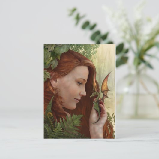 Entdeckung durch J. Matthew Root Postkarte (Stehend Vorderseite)