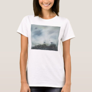 Entdeckung eine Reinigung im Seenebel Kapitän T-Shirt