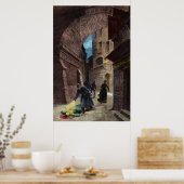 Entdeckung eines Opfers des Jacks am Ripper Poster (Küche)