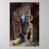 Entdeckung eines Opfers des Jacks am Ripper Poster (Vorne)