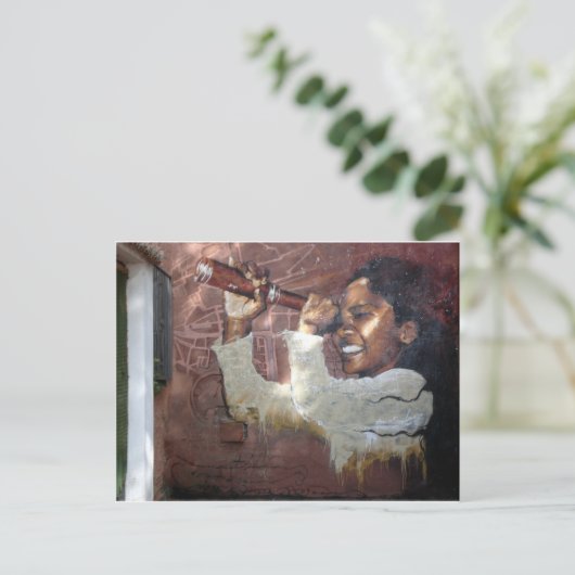 Entdeckung Postkarte (Stehend Vorderseite)