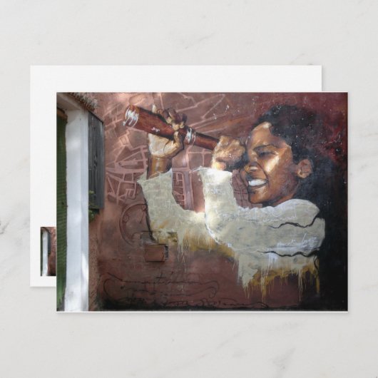 Entdeckung Postkarte (Vorne/Hinten)