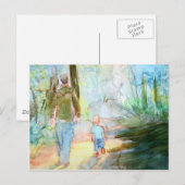 Entdeckung Postkarte (Vorne/Hinten)