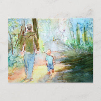 Entdeckung Postkarte