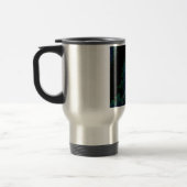 Entdeckung von Atlantis-Fraktal Design Reisebecher (Links)