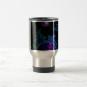 Entdeckung von Atlantis-Fraktal Design Reisebecher (Mittel)