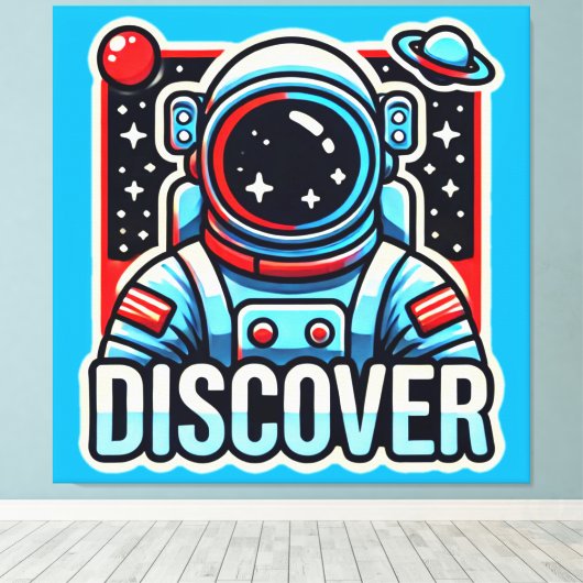 ENTDECKUNG VON EVA 2 LEINWANDDRUCK (Insitu (Holzboden))