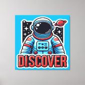 ENTDECKUNG VON EVA 3 LEINWANDDRUCK (Vorderseite)