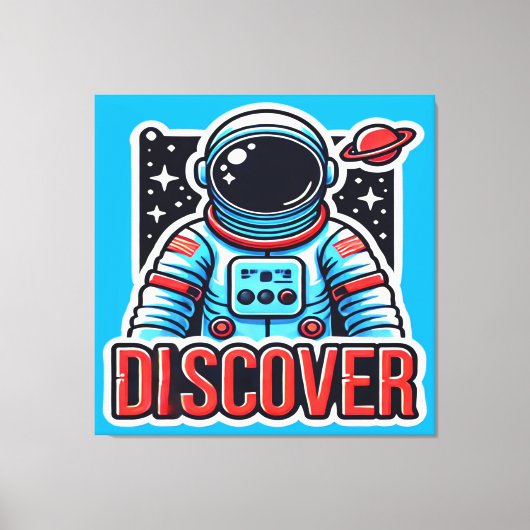 ENTDECKUNG VON EVA 3 LEINWANDDRUCK (Vorderseite)