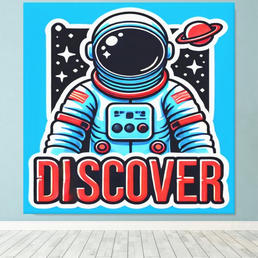 ENTDECKUNG VON EVA 3 LEINWANDDRUCK (Insitu (Holzboden))