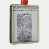 Entdeckung von San Domingo Silbernes Ornament (Rechts)