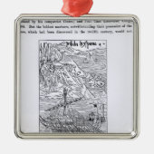 Entdeckung von San Domingo Silbernes Ornament (Vorne)