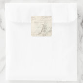 Entdeckungen 1787 im Meer der China Quadratischer Aufkleber (Tasche)