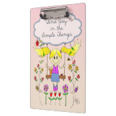 Entdeckungs-Freude in den einfachen Sachen Klemmbrett (Links)