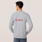 Entdeckungs-Herr Herr T-Shirt (Schwarz voll)