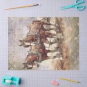 Entdeckungspapier für Pferde Seidenpapier (Basteln)