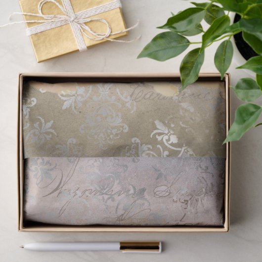 Entdeckungspapier für Pferde Seidenpapier (Geschenk)