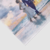 Entdeckungsreise am Hochzeitstag Seidenpapier (Ausschnitt)