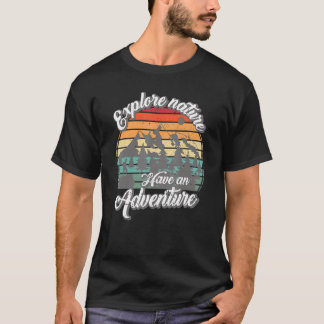 Entdeckungsreise durch die Natur Erlebniswandern C T-Shirt