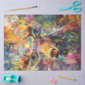 Entdeckungsreise Vibrany Whimsical Moose Digitale  Seidenpapier (Basteln)