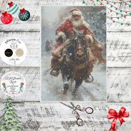 Entdeckungsreise Vintager Klassik Santa Maria degl Seidenpapier