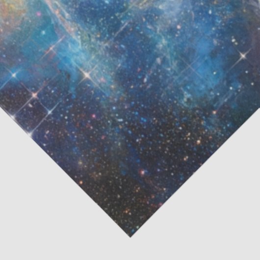 Entdeckungsreise Whimsical Vibrannt Landschaftsgär Seidenpapier (Ausschnitt)