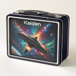 Entdocken von Kid's Metal Lunchbox