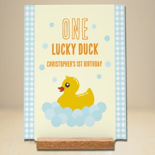 Ente 1. Geburtstag Acrylschild